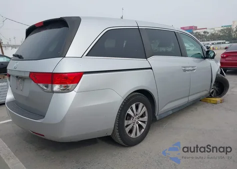 2014 Honda Odyssey Ex-L из США, поврежденный, VIN 5FNRL5H6XEB009575
